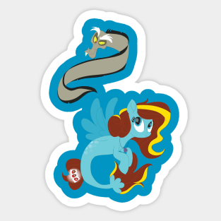 Sea Ponies With KP and Discord Sticker